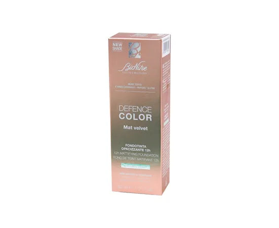 Bionike Defence Color Mat Velvet Fondotinta Opacizzante 404 Beige Naturel 30 Ml