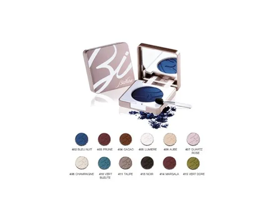 Bionike Defence Color Silky Touch Kompakt-Lidschatten Make Up 3 G Vert Bleute 410