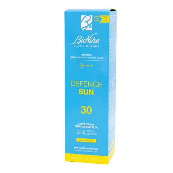 Bionike Defence Sun 30 Latte Spray Protezione Alta Spf30 200 Ml | Acquista Online su Farmaclick