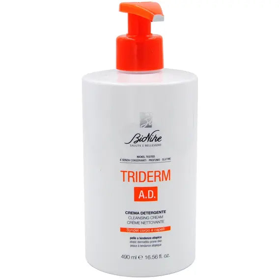 Bionike Triderm A.d. Crema Detergente Corpo e Capelli 490 Ml | Acquista Online su Farmaclick