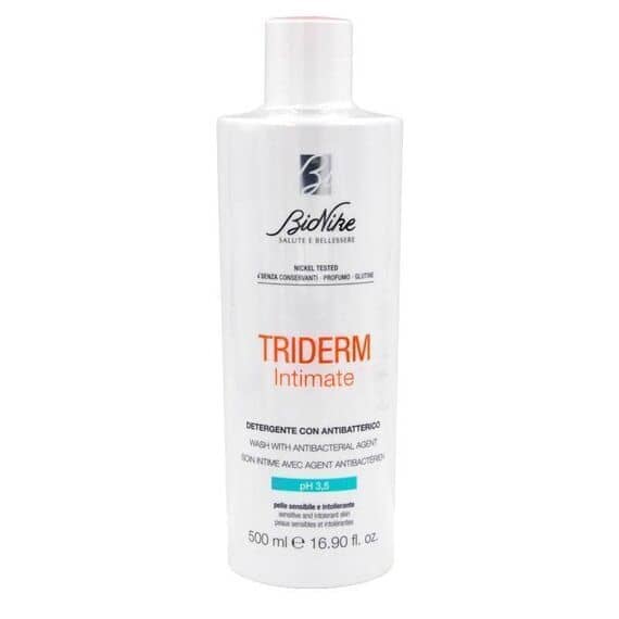 Bionike Triderm Intimate Detergente con Antibatterico Ph 3.5 500 Ml | Acquista Online su Farmaclick