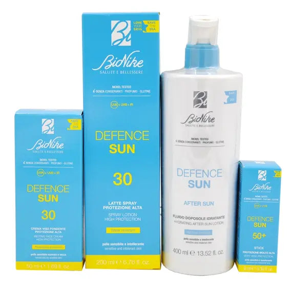 Sonnenpflege-Aktion: Bionike Defence Sun-Paket + Gratis-Stift