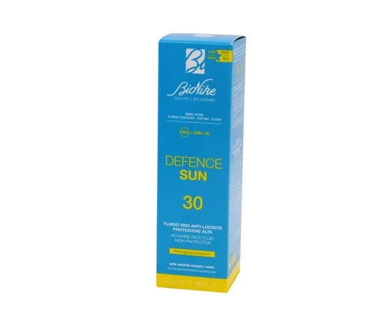 Bionike Defence Sun 30 Mattierendes Gesichtsfluid Hoher Schutz LSF 30 50 ml
