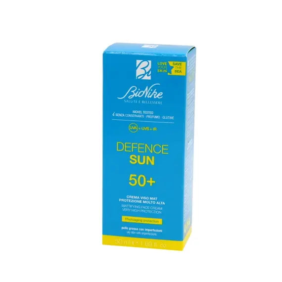 Bionike Defence Sun 50 Crema Viso Fondente Protezione Molto Alta Spf50+ 50 Ml | Acquista Online su Farmaclick