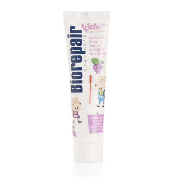 Biorepair Kids Dentifricio per Bambini 0/6 Anni con Estratto di Uva 50ml | Acquista Online su Farmaclick