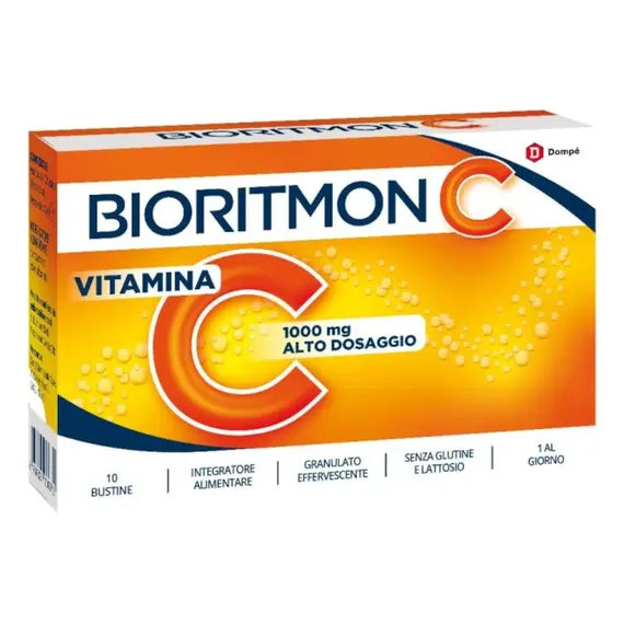 Bioritmon C 1000mg Vitamina C 10 Bustine | Acquista Online su Farmaclick