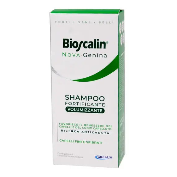 Bioscalin Novagenina Shampoo Fortificante Volumizzante 200 Ml | Acquista Online su Farmaclick