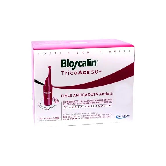 Bioscalin Tricoage 50+ Prezzo Speciale Trattamento Anticaduta 10 Fiale | Acquista Online su Farmaclick