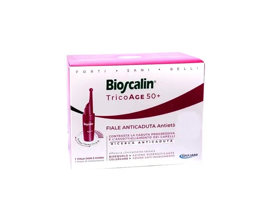 Bioscalin Tricoage 50+ Anti-Haarausfall-Behandlung 10 Ampullen