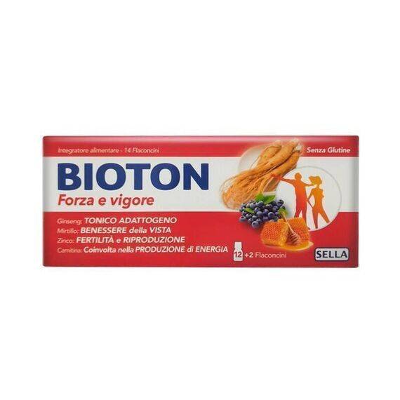 Bioton Integratore per Forza e Vigore 14 Flaconcini | Acquista Online su Farmaclick