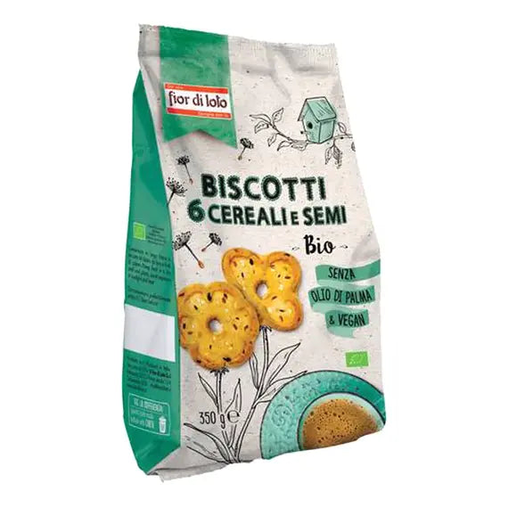 Biscotti 6 Cereali e Semi 350g | Acquista Online su Farmaclick