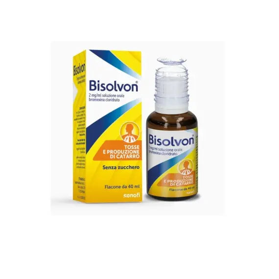 Bisolvon Gocce Soluzione Orale Mucolitica Senza Zucchero 40 Ml | Acquista Online su Farmaclick