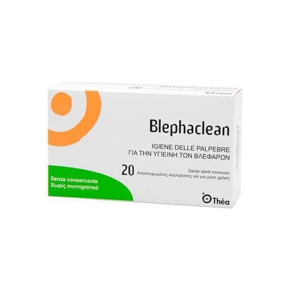 Blephaclean Garze Oculari Sterili a Base di Acido Ialuronico20 Pezzi | Acquista Online su Farmaclick