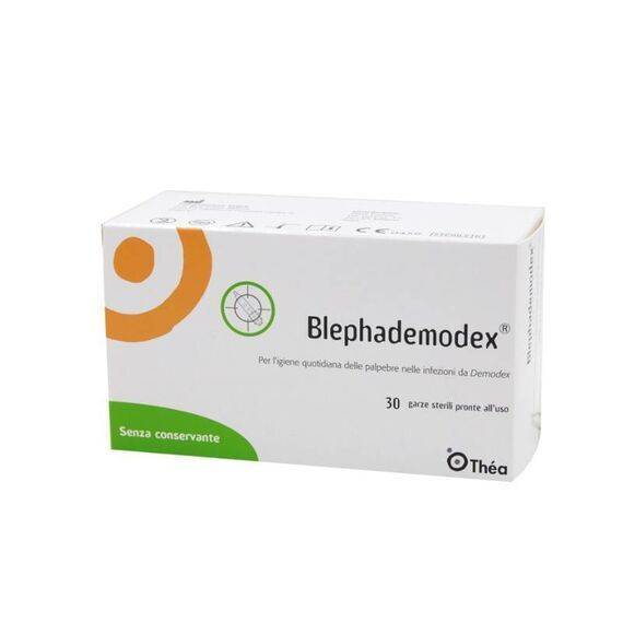 Blephademodex Garze per L'igiene Quotidiana delle Palpebre 30 Garze Sterili | Acquista Online su Farmaclick