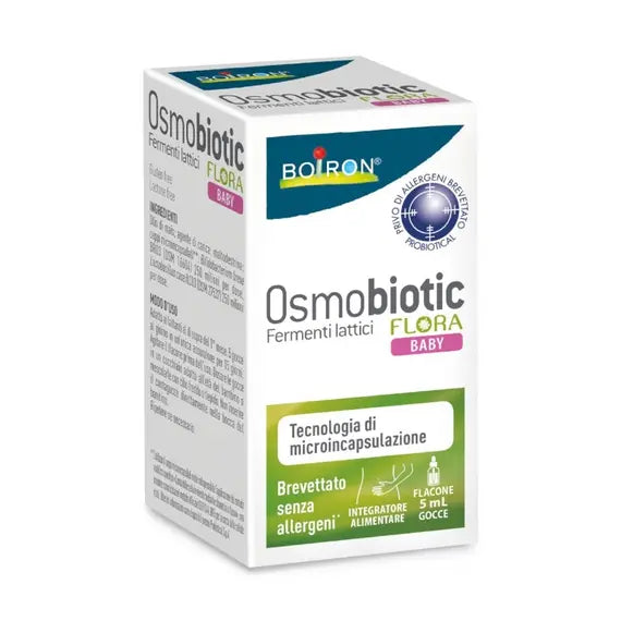 Boiron Osmobiotic Flora Baby Integratore per L'equilibrio Intestinale Gocce 5ml | Acquista Online su Farmaclick
