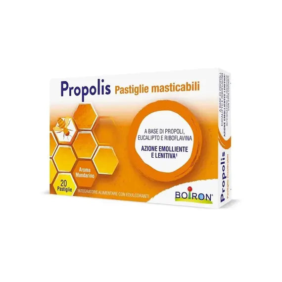 Boiron Propolis Pastiglie Masticabili Al Mandarino 20 Pastiglie | Acquista Online su Farmaclick