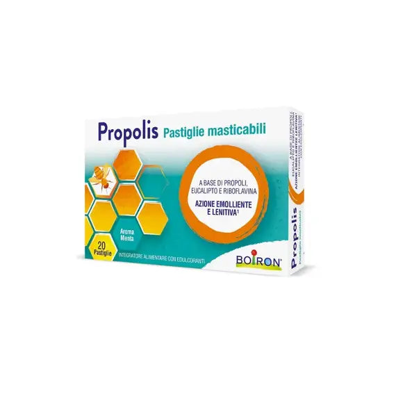 Boiron Propolis Pastiglie Masticabili Alla Menta 20 Pastiglie | Acquista Online su Farmaclick