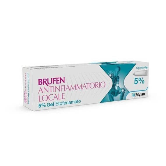 Brufen Antinfiammatorio Locale Gel Etofenamato 40g 5% | Acquista Online su Farmaclick