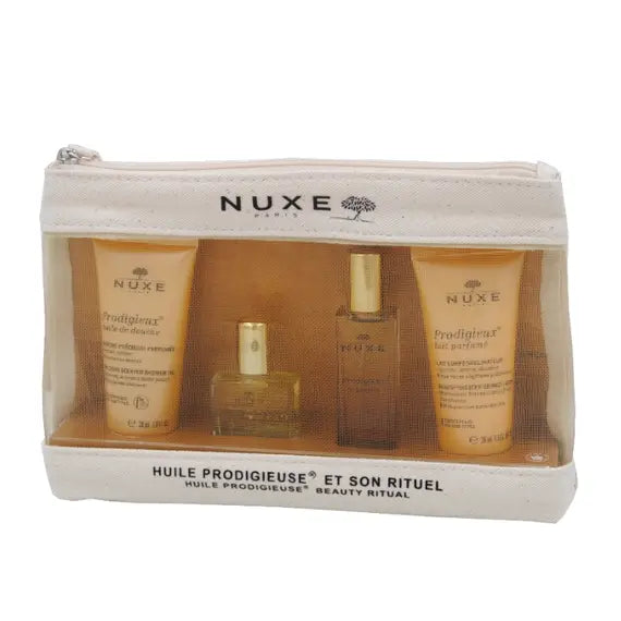 Nuxe Trousse Viaggio Huile Prodigieuse 4 Prodotti | Acquista Online su Farmaclick