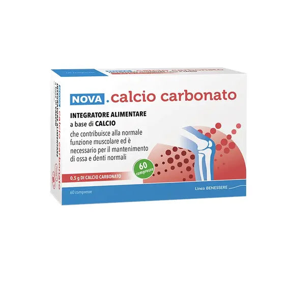 Calcio Carbonato 60 Compresse da 0,6 G | Acquista Online su Farmaclick