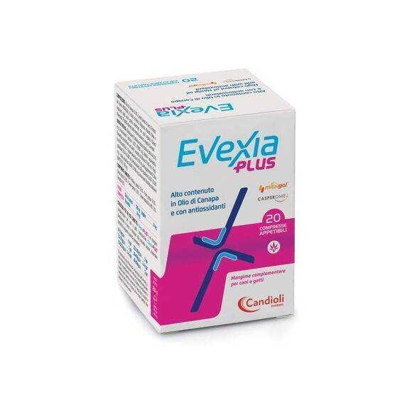 Evexia Plus Mangime Complementare per Cani e Gatti 20 Compresse | Acquista Online su Farmaclick