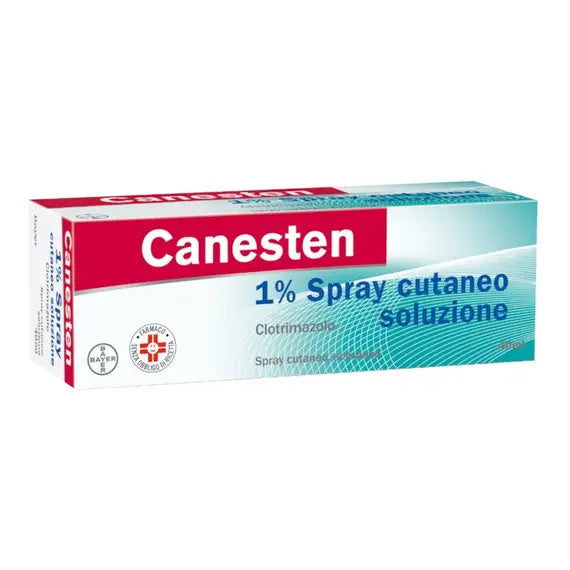 Canesten Spray Cutaneo Soluzione 1% di Clotrimazolo 40 Ml | Acquista Online su Farmaclick