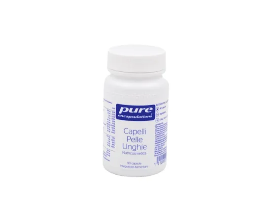 Pure Encapsulations Capelli Pelle Unghie 90 Capsule