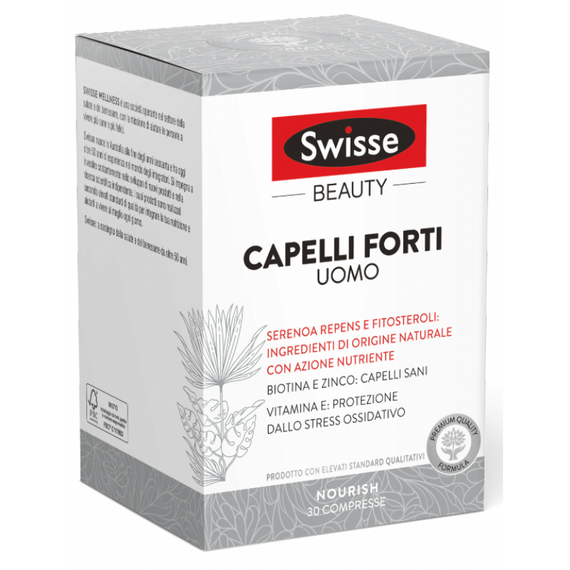 Swisse Capelli Forti Uomo 30 Compresse | Acquista Online su Farmaclick