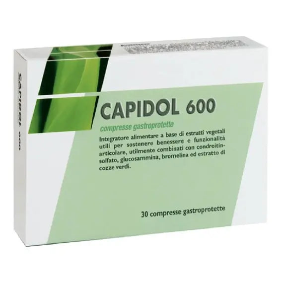 Capidol 600 Integratore Alimentare per le Articolazioni 30 Compresse | Acquista Online su Farmaclick