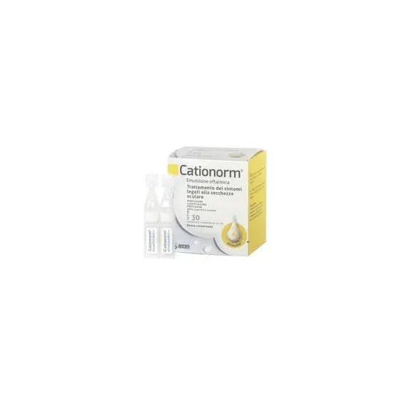 Cationorm Gocce 30 Fiale Monodose da 0,4 Ml | Acquista Online su Farmaclick