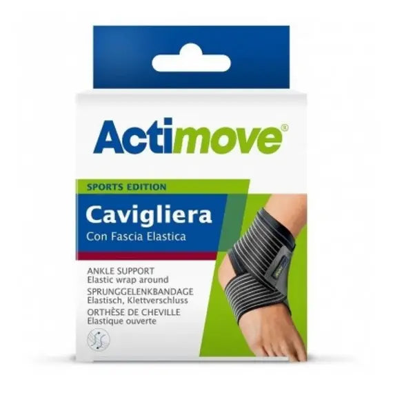 Actimove Sports Edition Cavigliera con Fascia Elastica Taglia M 1 Pz | Acquista Online su Farmaclick