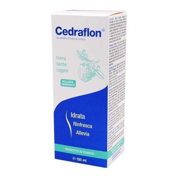Cedraflon Crema Gambe Leggere 150 Ml | Acquista Online su Farmaclick