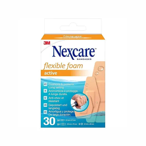Nexcare Flexible Foam Maxi Active, 50 Mm X 101 Mm 5 Pezzi | Acquista Online su Farmaclick