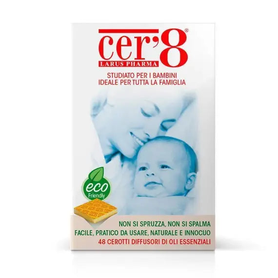 Cer'8 Cerotti Antizanzare Diffusori di Oli Essenziali 48 Cerotti | Acquista Online su Farmaclick