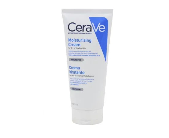 CeraVe Feuchtigkeitsspendende Creme für trockene und sehr trockene Haut 50 ml