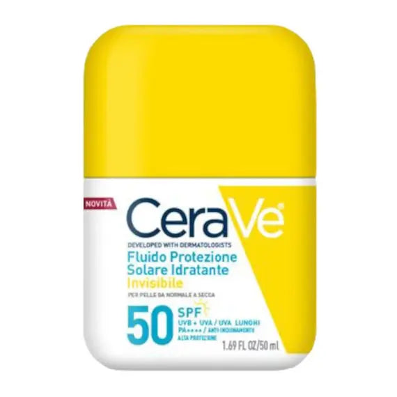 Cerave Fluido Protezione Solare Viso Invisibile 50ml | Acquista Online su Farmaclick