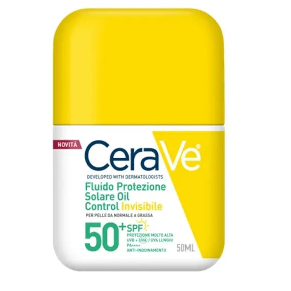 Cerave Fluido Protezione Solare Viso Invisibile Oil Control 50ml | Acquista Online su Farmaclick