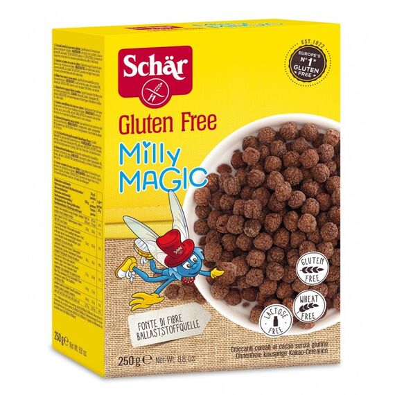 Schar Milly Magic Pops Cereali Ricoperti di Cioccolato 250 G | Acquista Online su Farmaclick