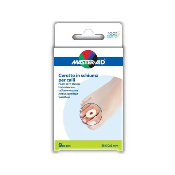 Master Aid Cerotto in Schiuma per Calli 25x20x3 Mm 9 Cerotti | Acquista Online su Farmaclick