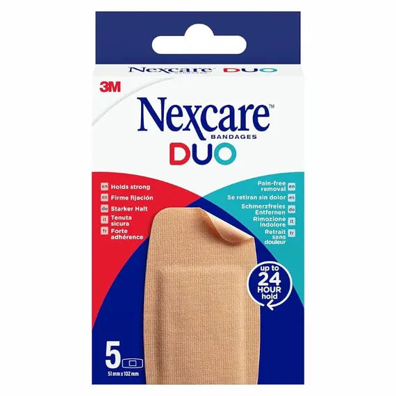 Nexcare Duo Cerotti Maxi 51mm X 102 Mm 5 Pezzi | Acquista Online su Farmaclick