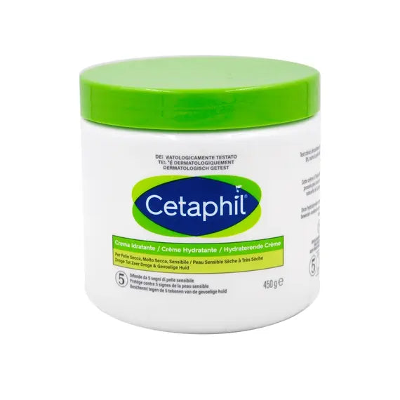 Cetaphil Crema Idratante per Pelle Secca e Sensibile 450 G | Acquista Online su Farmaclick