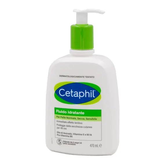 Cetaphil Fluido Idratante per Pelle Normale e Secca 470 Ml | Acquista Online su Farmaclick