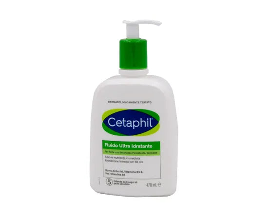 Cetaphil Detergente Fluido Per Pelli Secche E Molto Secche 250 Ml