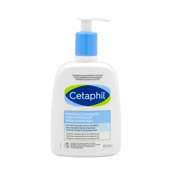 Cetaphil Emulsione Detergente Pelle Secca e Sensibile 470 Ml | Acquista Online su Farmaclick