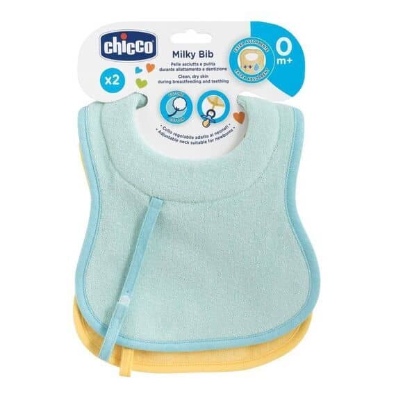 Chicco Bavagline Giallo e Celeste 0 Mesi + | Acquista Online su Farmaclick