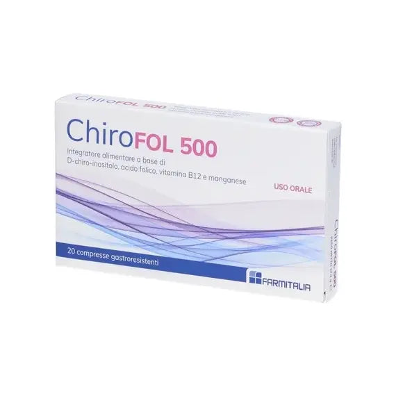 Chirofol 500 Integratore Alimentare 20 Compresse | Acquista Online su Farmaclick