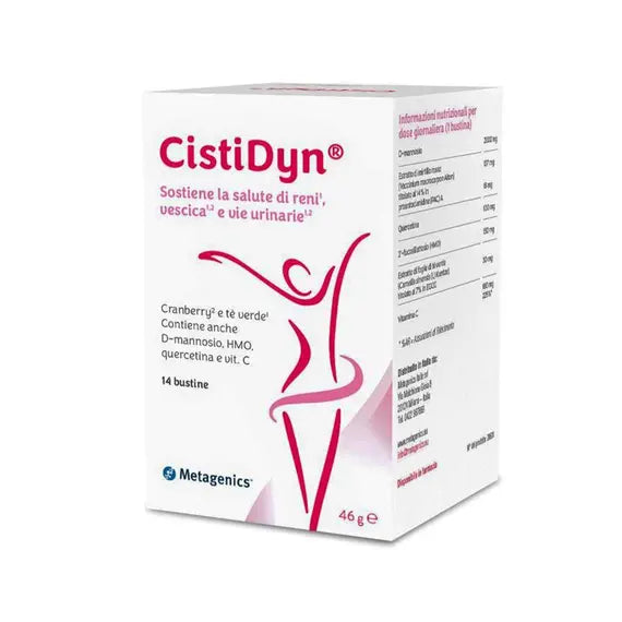 Metagenics Cistidyn Integratore per Benessere Vie Urinarie 14 Bustine | Acquista Online su Farmaclick
