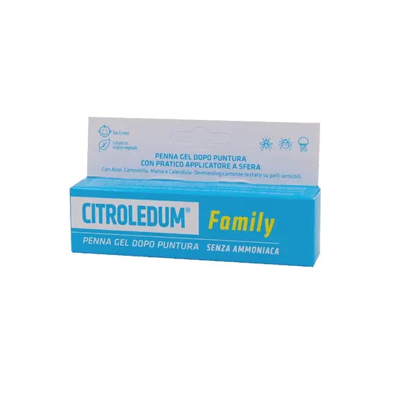 Citroledum Family Penna Gel Dopo Puntura Senza Ammoniaca 15ml | Acquista Online su Farmaclick