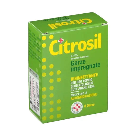 Citrosil Disinfettante 8 Garze Impregnate | Acquista Online su Farmaclick