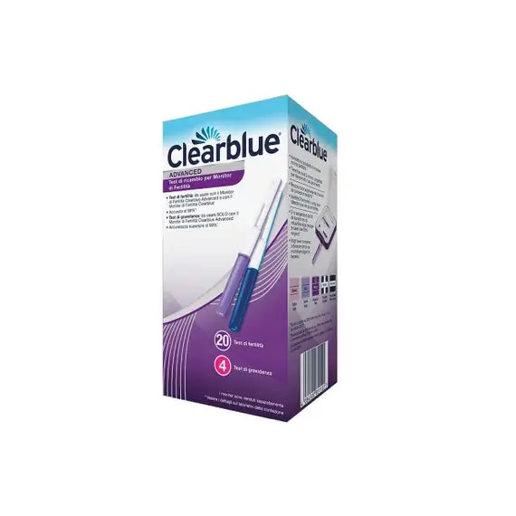 Clearblue Test di Ricambio per Monitor di Fertilitã 20 Test di Fertilitã + 4 Test di Gravidanza | Acquista Online su Farmaclick